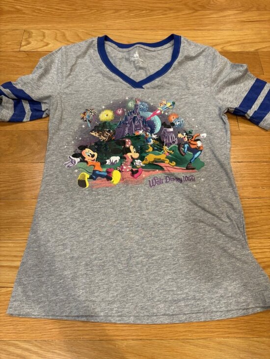 Disney parks Tops - Disney parks Size Small (S) Theme Park Character Graphic V-Neck Tee